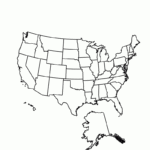 Free Printable Usa Map Coloring Page In Printable United States Map Coloring Page