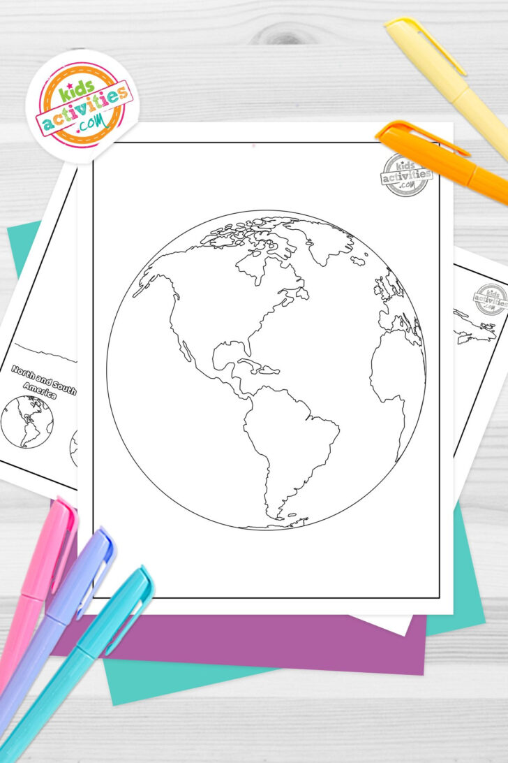 Free Printable World Map Coloring Pages Free Printable World Map Coloring Pages