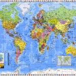 Free Printable World Map Poster For Kids [Pdf] Intended For Full Page Printable Map Of The World