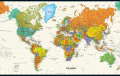 Free Printable World Map Wallpaper Hd, 4K, Png, Images In Pdf regarding Printable World Map With Cities