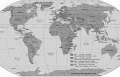 Free Printable World Map With Country Name List In Pdf with regard to Free Printable World Map with Countries and Capitals