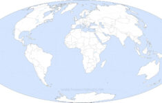 Free Printable World Maps for Basic Map Of The World Printable