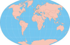 Free Printable World Maps intended for Free Printable Blank World Map With Countries