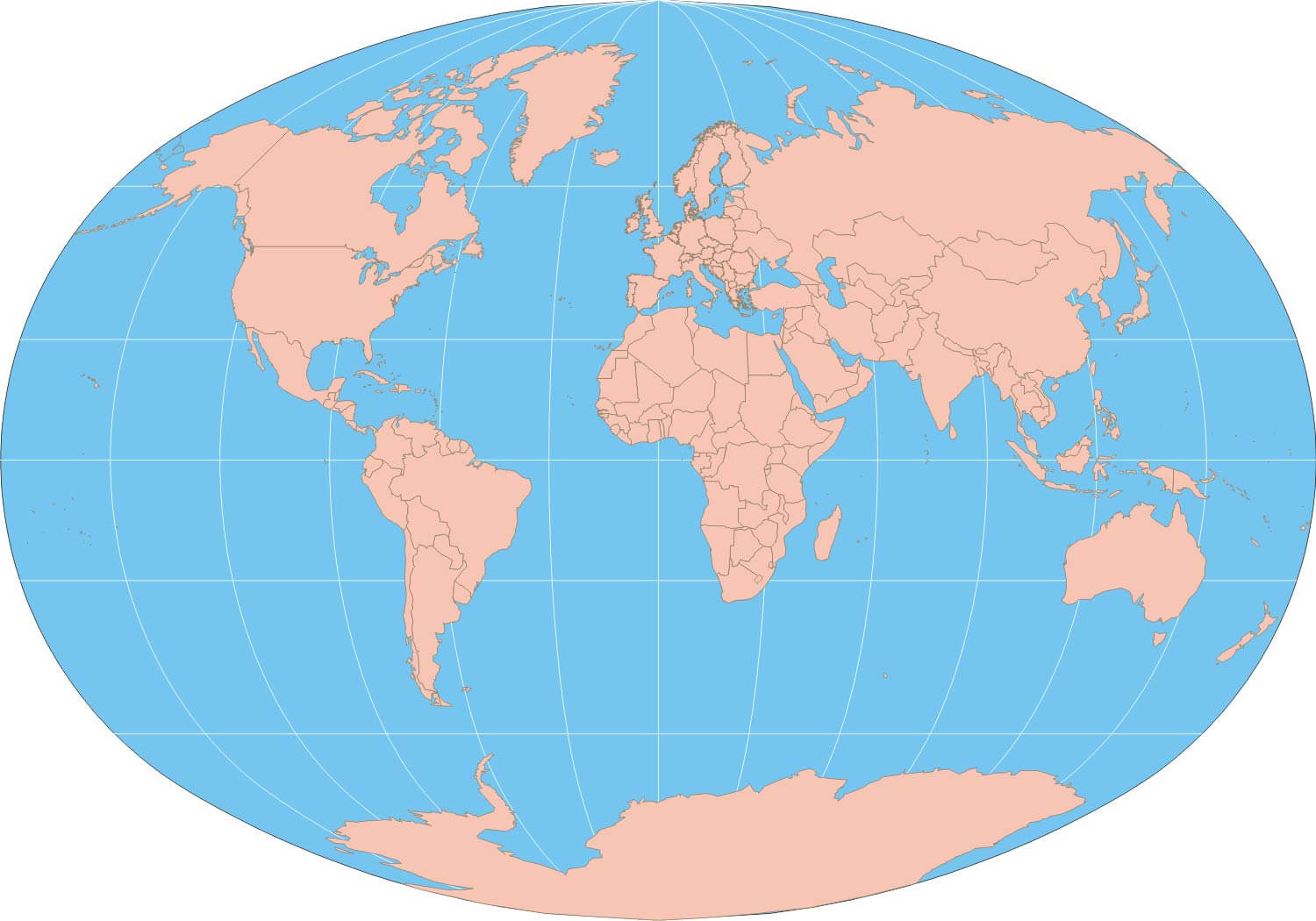 Free Printable World Maps with regard to 8 5 X 11 Printable World Map