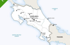 Free Vector Map Of Costa Rica Political | One Stop Map pertaining to Free Printable Map Of Costa Rica