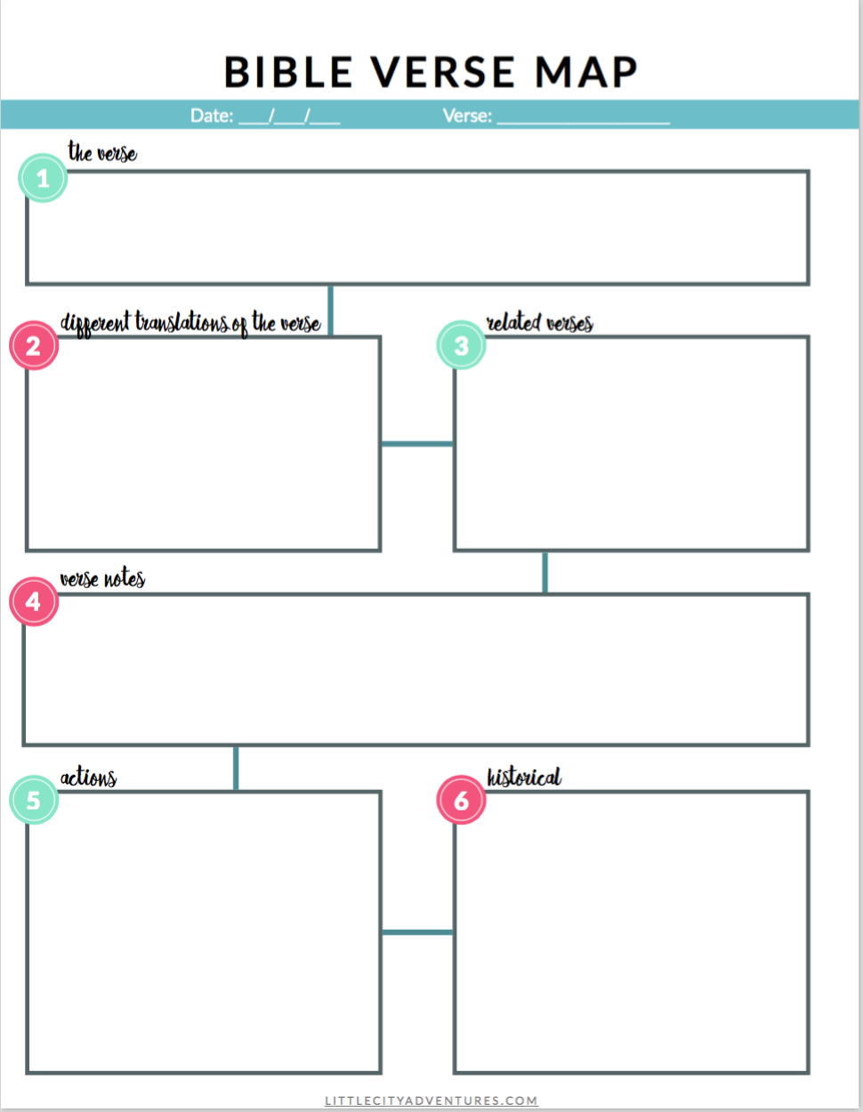 Free Worksheet For Bible Verse Mapping. with Free Printable Bible Verse Mapping Template