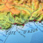 French Riviera Map | Côte D'Azur Map   Travel Guide In Map Of French Riviera And Italy