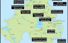 Game Of Thrones Ireland: 16 Locations + Map (2025) inside Game Of Thrones Northern Ireland Map