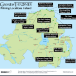 Game Of Thrones Ireland: 16 Locations + Map (2025) Pertaining To Game Of Thrones Film Locations Northern Ireland Map