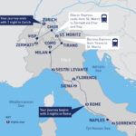 Gems Of Switzerland And Italy | Railbookers® Intended For Map Of Switzerland And Italy