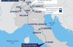 Gems Of Switzerland And Italy | Railbookers® intended for Map of Switzerland and Italy