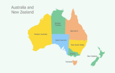 Geo Map - Australia - New Zealand | Geo Map - Australia | Geo Map intended for Free Printable Map of Australia and New Zealand