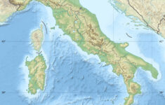Geography Of Italy – Wikipedia inside Map Of Mountain Ranges In Italy