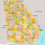 Georgia State Map | Usa | Maps Of Georgia (Ga) In Printable Map Of Georgia With Cities