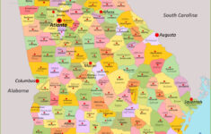 Georgia State Map | Usa | Maps Of Georgia (Ga) in Printable Map Of Georgia With Cities