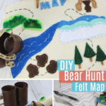 Going On A Bear Hunt Diy Felt Map With Printable | Brilliant With Going On A Bear Hunt Map Printable