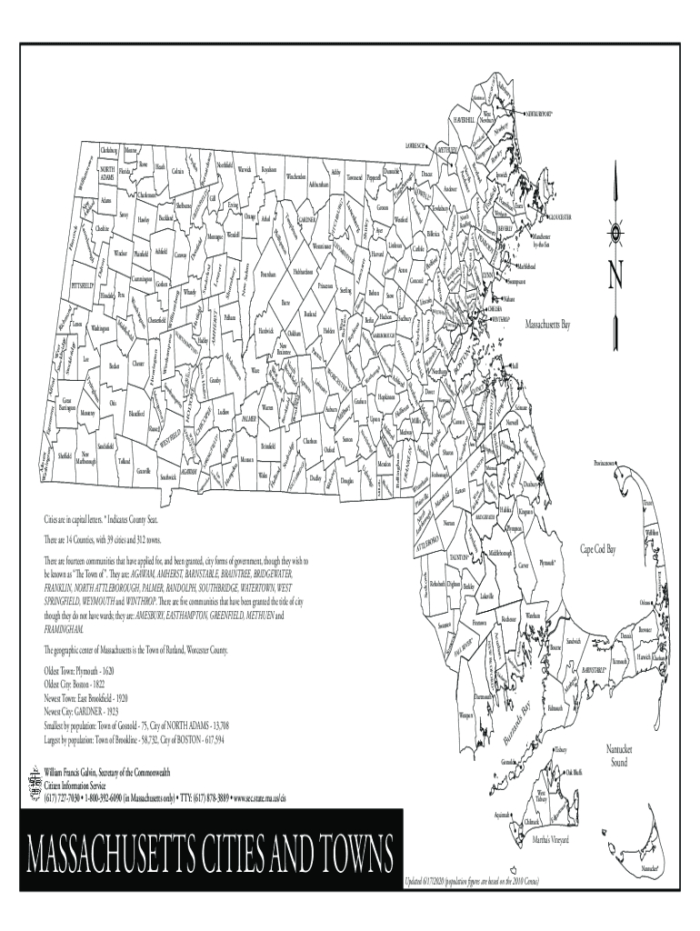 Google Map Of Massachusetts Cities And Towns: Fill Out &amp;amp; Sign inside Printable Map of Massachusetts Cities and Towns
