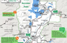 Grand Teton Tourist Map in Grand Teton National Park Printable Map