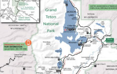 Grand Teton &amp; Yellowstone National Park Map - Jackson Hole Traveler pertaining to Grand Teton National Park Printable Map