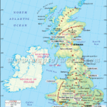 Great Britain Map | Map Of Britain With Map Of England And Scotland Cities