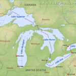 Great Lakes Maps Intended For Free Printable Map Of The Great Lakes