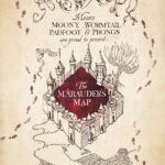 Harry Potter™   Marauder'S Map Print With Regard To Free Printable Full Size Marauders Map