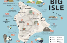 Hawaii Travel Maps: Attractions, Airports &amp; More pertaining to Map of Hawaii Big Island Printable