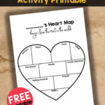 Heart Map Printable Pertaining To Free Printable Heart Map Template