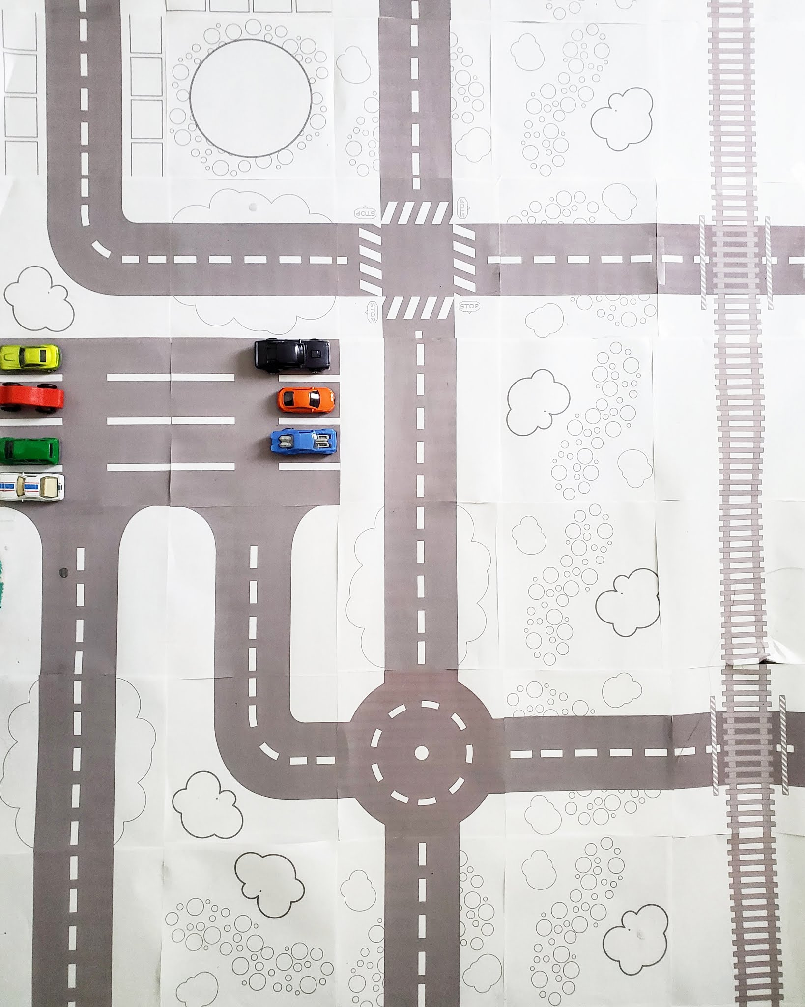 Hello, Wild Things: Play Road Printable intended for Free Printable Printable Road Map For Toy Cars