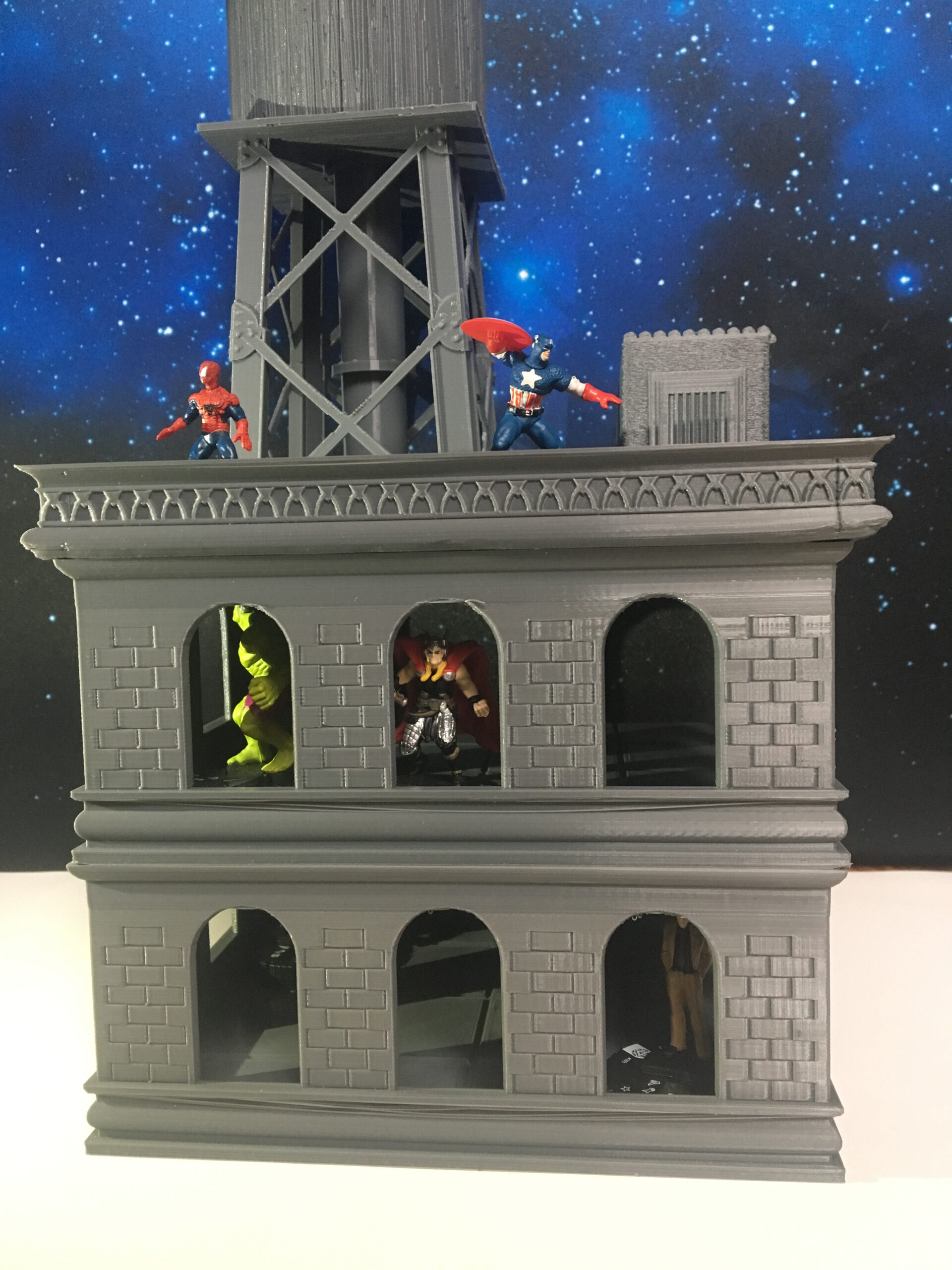 Heroclix Compatible 3D Printed Terrain – Design And Printing pertaining to Heroclix Printable Maps