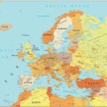 High Resolution Europe Map   Gis Geography With Current Map Of Europe And Asia