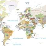 High Resolution World Map   Gis Geography Intended For Printable World Map With Cities
