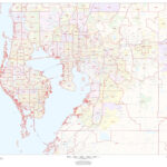 Hillsborough County, Florida Zip Codes | Stanfords Inside Hillsborough County Zip Code Map Printable