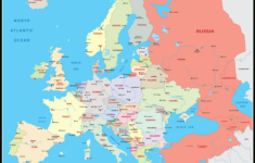 How Many Countries Are In Europe? - Worldatlas in Map of Europe and Asia