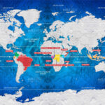 How Many Countries Does The Equator Pass Through? – Edubaba With Map Of North And South America With Equator