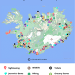 Iceland Ring Road Map + Guide   Iceland With A View Pertaining To Printable Map Of Iceland Ring Road