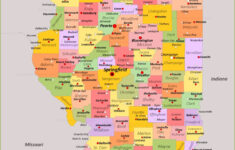 Illinois State Map | Usa | Maps Of Illinois (Il) inside Printable Map of Illinois with Cities