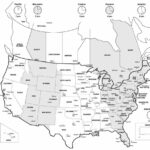 Image Result For Printable Map Of The Usa With State Names Within Free Printable Us Time Zone Map With State Names