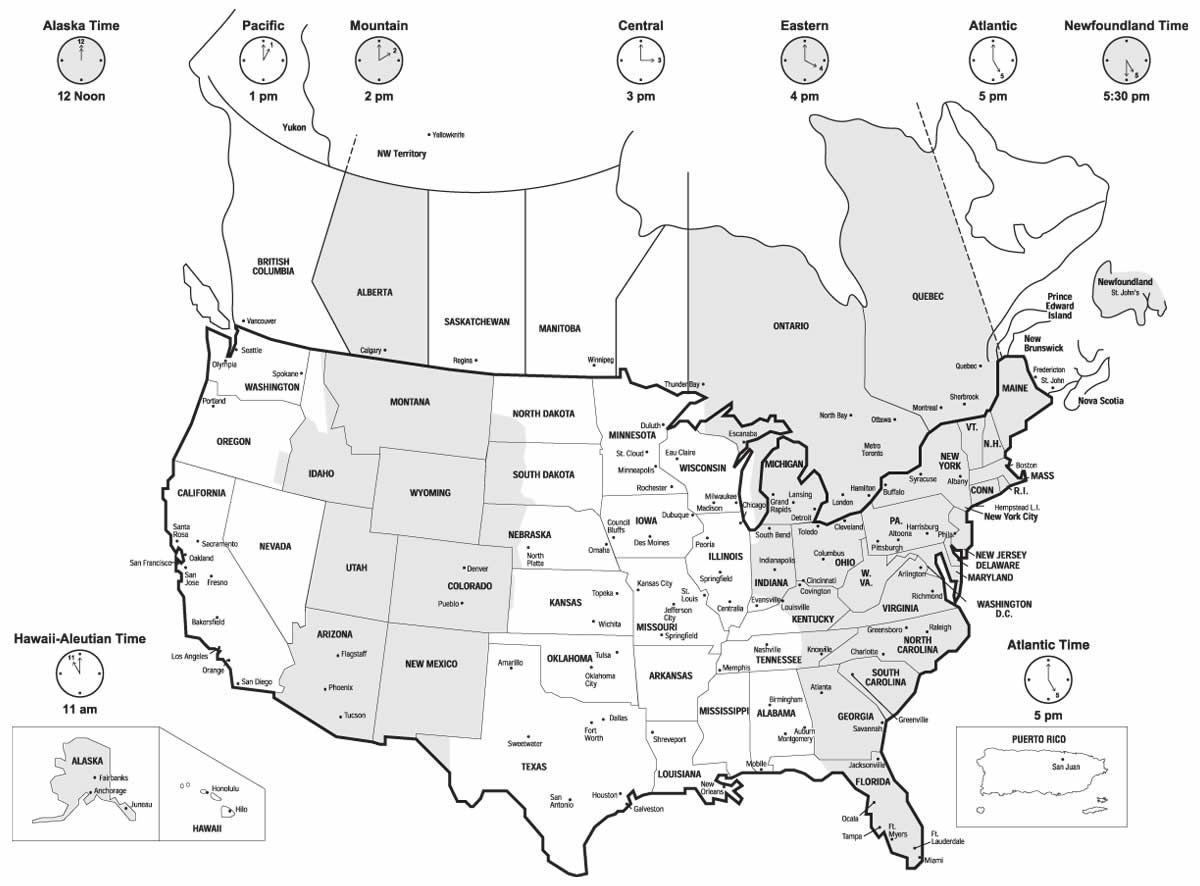 Image Result For Printable Map Of The Usa With State Names within Free Printable Us Time Zone Map With State Names
