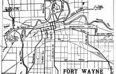 Indiana City Maps At Americanroads for Printable Map of Fort Wayne Indiana