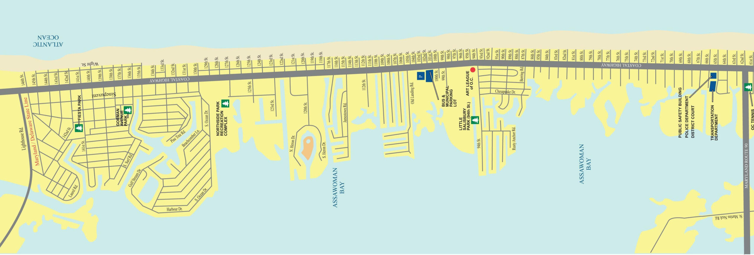 Inside Ocean City 2023Grand Living Magazine - Issuu with Ocean City Maryland Boardwalk Streets Map