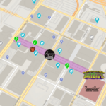 Interactive Map Of Downtown Las Vegas | Fremont Street For Printable Map Of Fremont Street Las Vegas