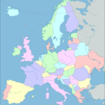 Interactive Map Of Europe, Europe Map With Countries And Seas Regarding Interactive Map Of Europe And Asia