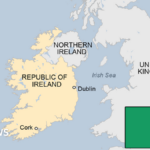 Ireland Country Profile   Bbc News With Regard To Map Of Northern Ireland And Irish Republic