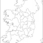 Ireland County Map Outline   Blank Map Of Ireland With County For Blank Map Of Northern Ireland Counties