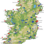 Ireland Golf Map   Map Of Ireland Golf (Northern Europe   Europe) For Map Of Northern Ireland Golf Courses