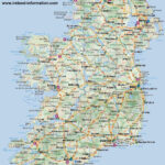 Ireland Maps Free, And Dublin, Cork, Galway Pertaining To Printable Map Of Ireland With Cities