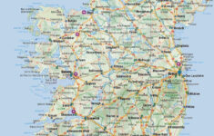 Ireland Maps Free, And Dublin, Cork, Galway pertaining to Printable Map of Ireland with Cities