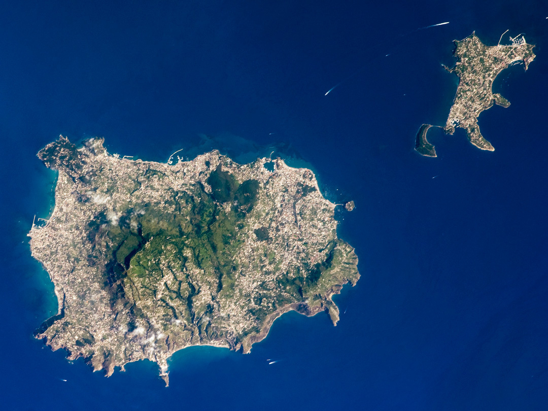 Island Of Ischia, Italy inside Island Of Ischia Italy Map