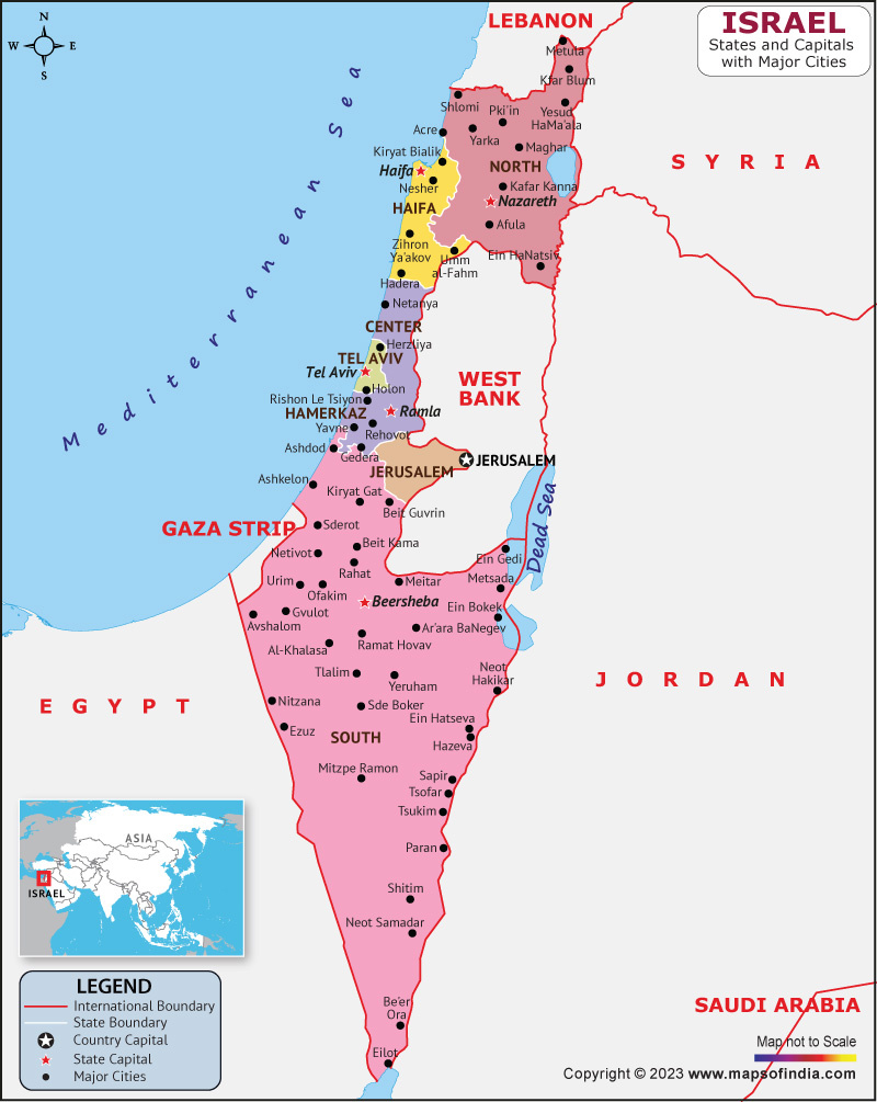 Israel Map | Hd Map Of The Israel throughout Free Printable Map Of The Holy Land